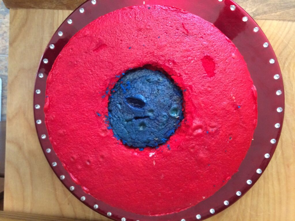 how to make an american flag cake