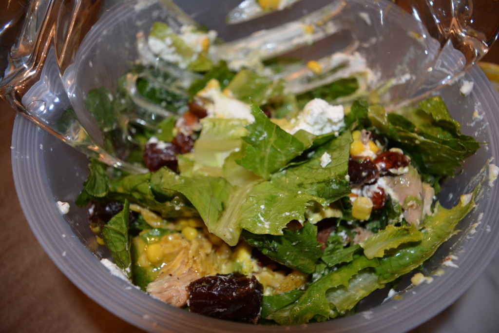 yummy salad recipe and dressing recipe Caitlin Hartley of Styled American