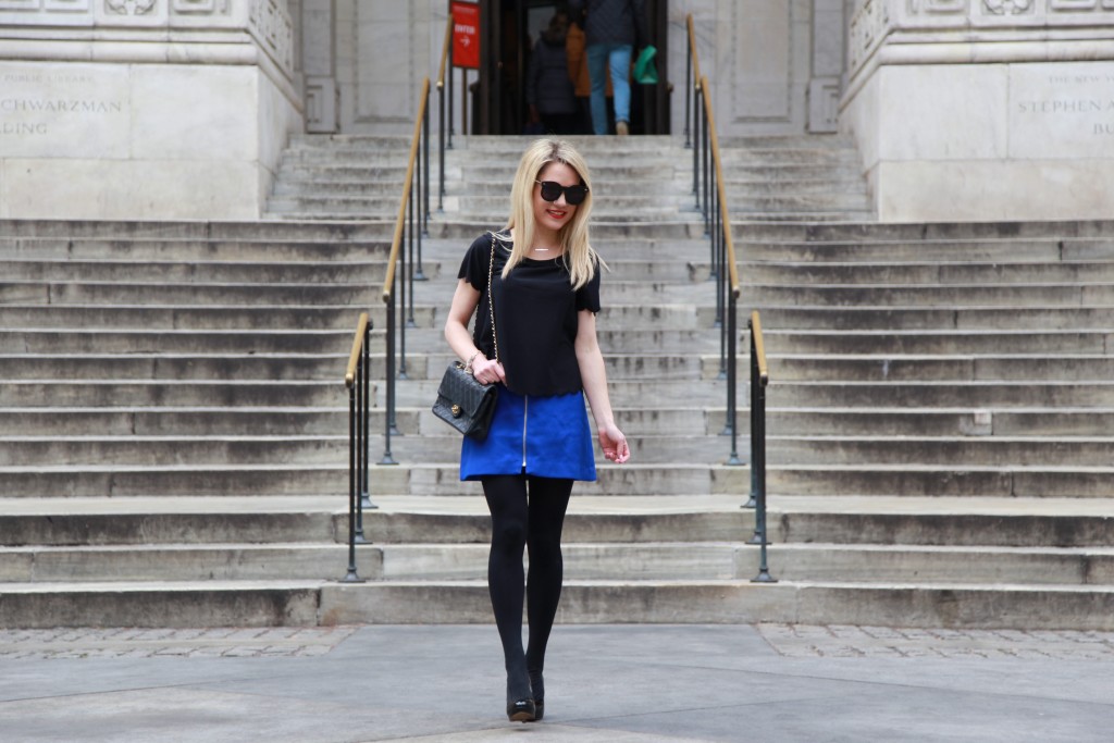 Caitlin Hartley of Styled American fashion blogger in New York City 