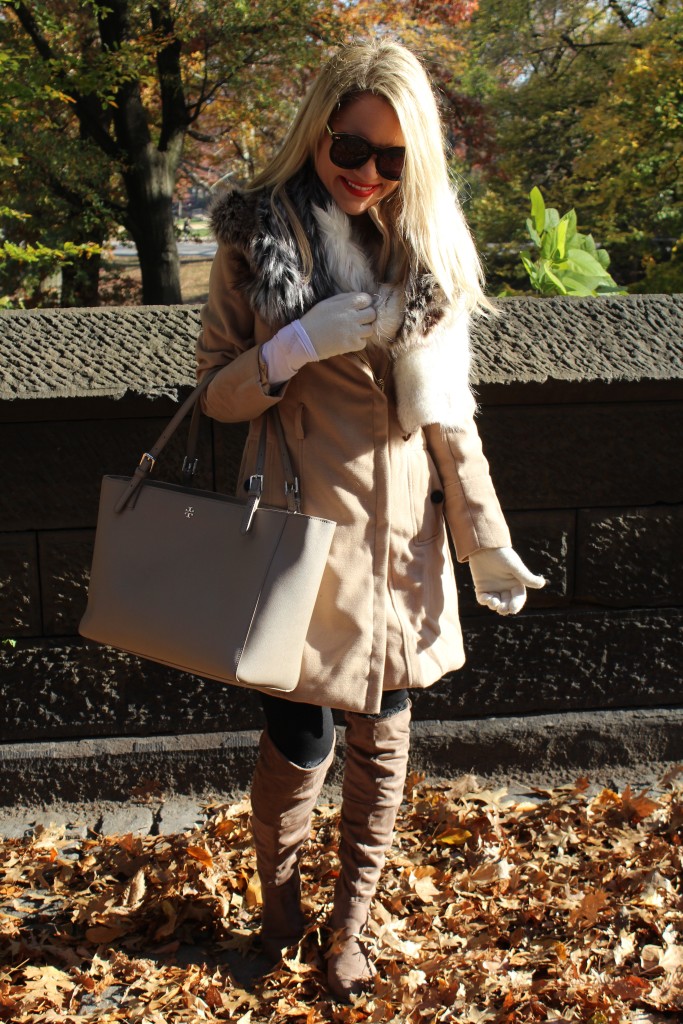 Caitlin Hartley of Styled American affordable Winter coat