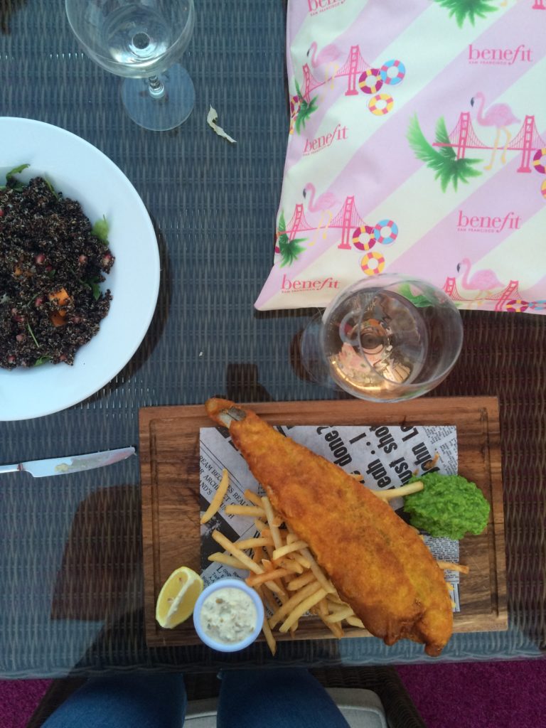 Caitlin-of-Styled-American-london-fish-and-chips-on-benefit-boat