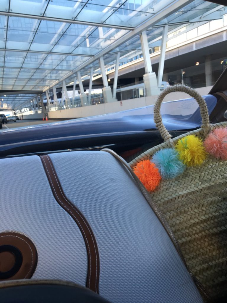 Caitlin-Hartley-of-Styled-American-luggage-in-a-convertible