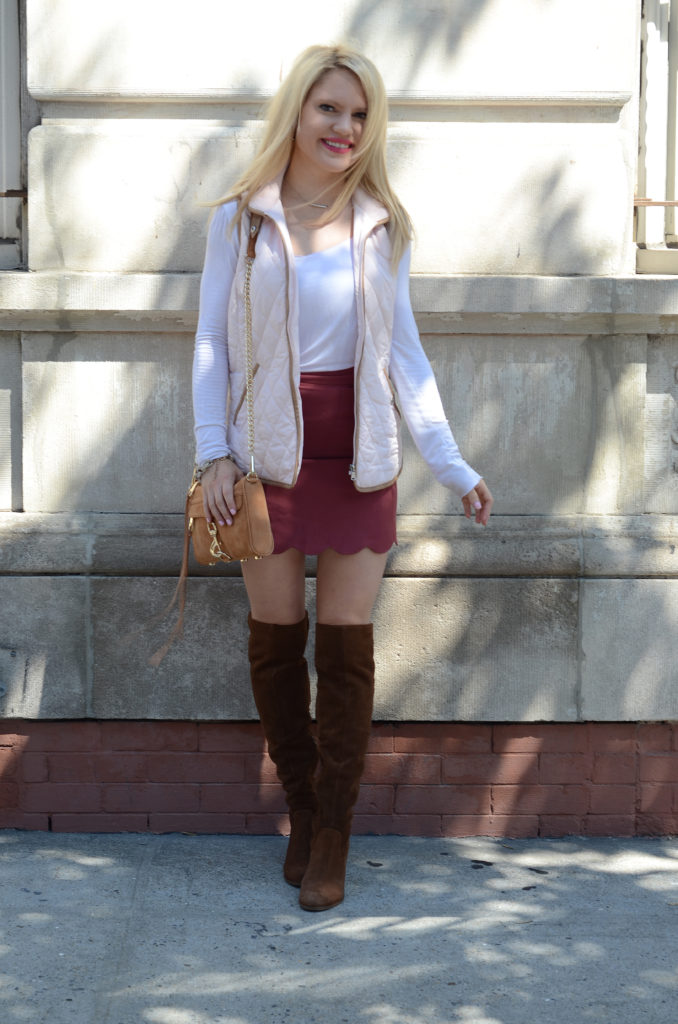 pink-ralph-lauren-vest-maroon-skirt-suede-boots