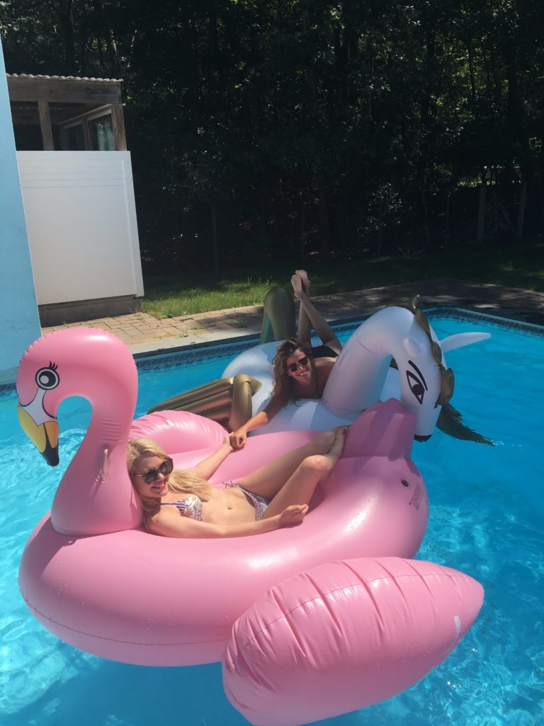 girls-on-pool-floats-in-southampton