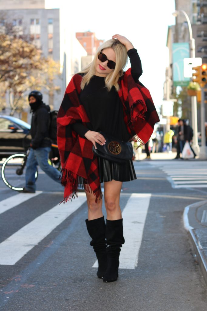 winter-style-nyc-blogger http://styledamerican.com/buffalo-check-print-scarf/