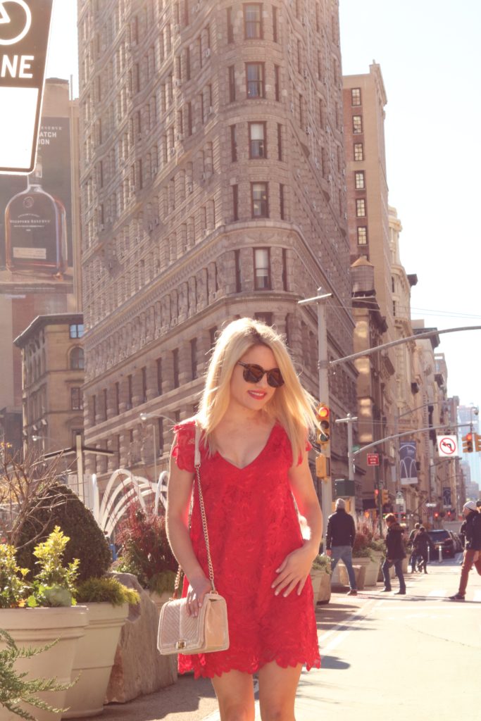 red-lace-flutter-sleeve-dress http://styledamerican.com/merry-dress-mas/