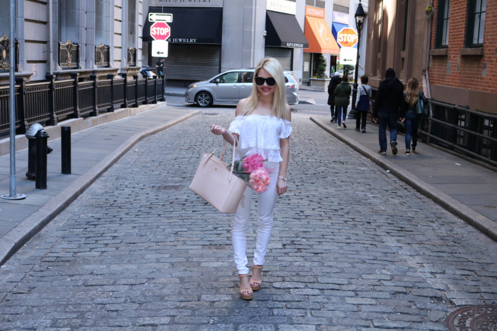 pink-armitron-watch-casual-outfit http://styledamerican.com/a-little-arm-candy-with-armitron/