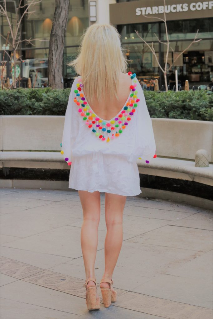 lou lou dress, pom pom beach cover-up  ttp://styledamerican.com/styled-american-edits/