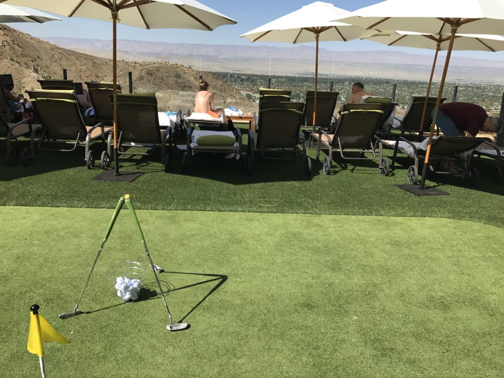 mini golf at the ritz carlton rancho mirage
