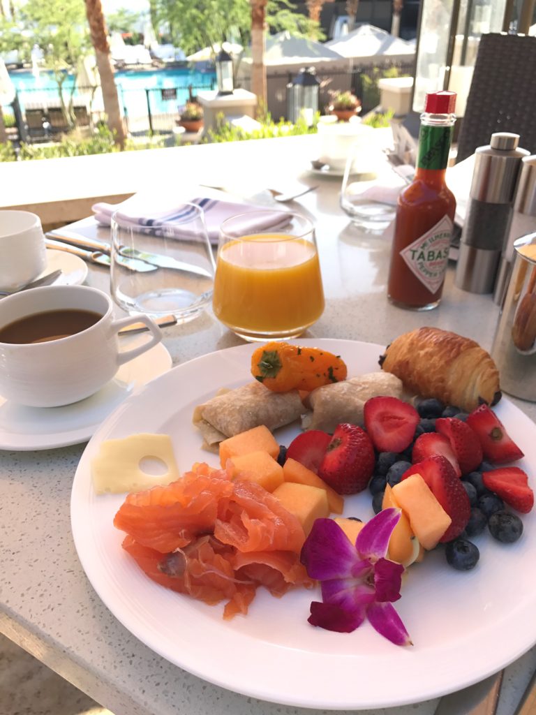 breakfast at the ritz carlton rancho mirage