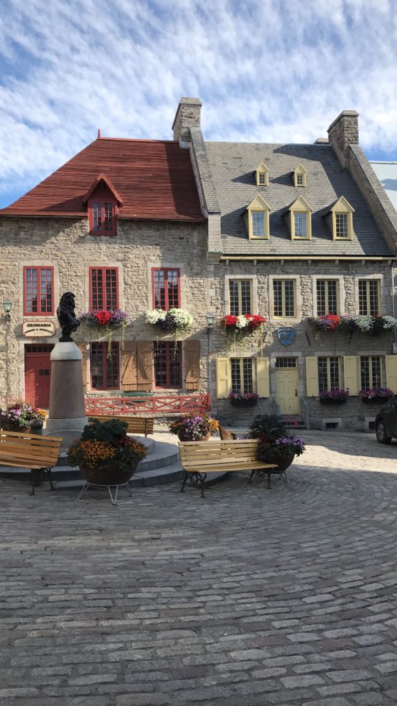 Quebec City charm and cobblestone streets