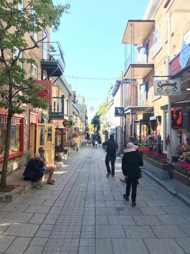 streets of Quebec City